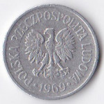 10 грошей 1969 Польша - 10 groszy 1969 Poland
