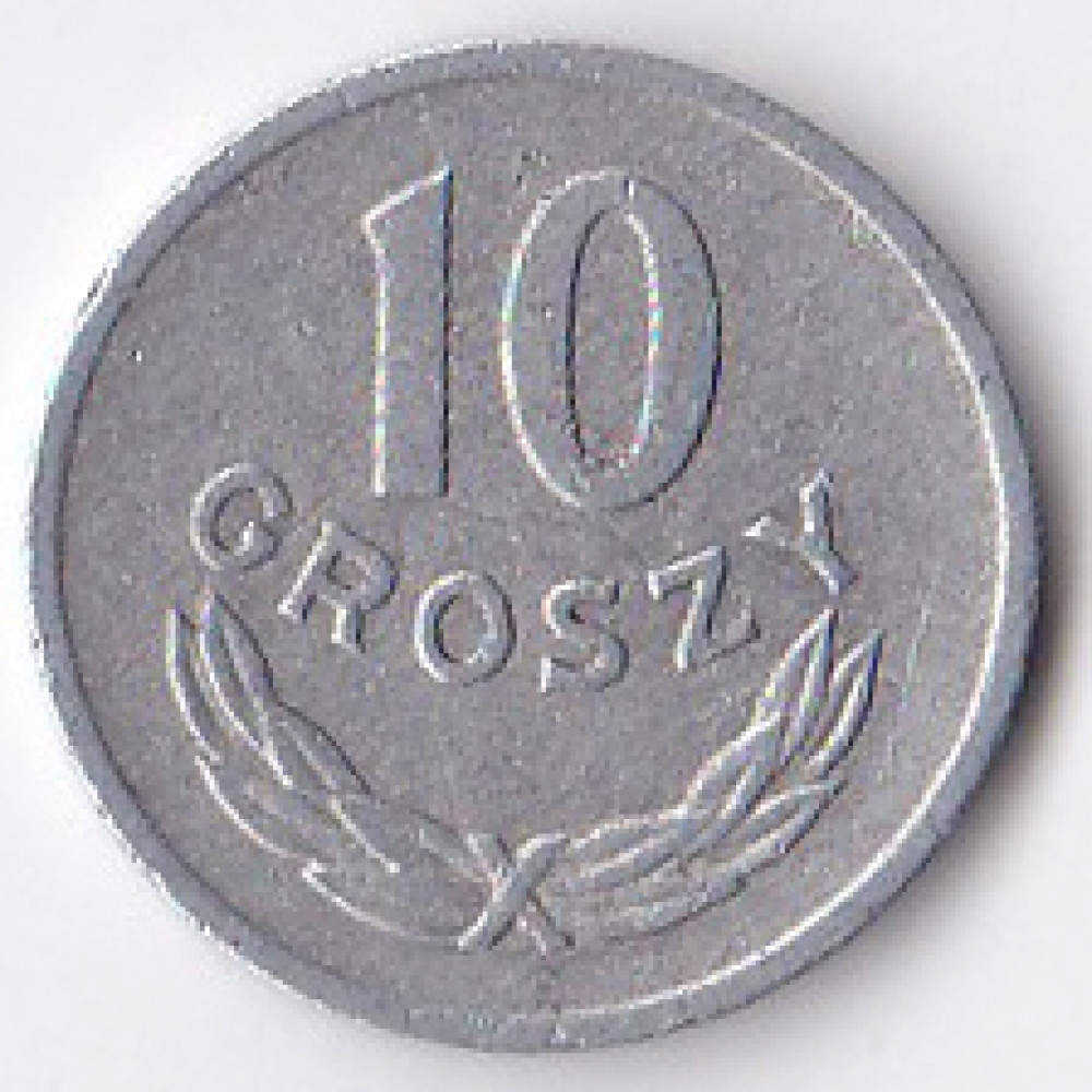 10 грошей 1969 Польша - 10 groszy 1969 Poland