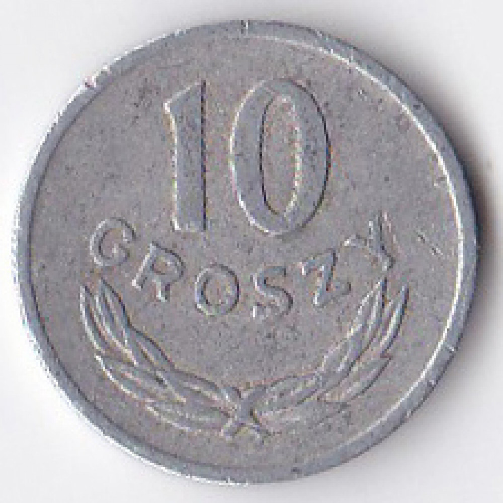 10 грошей 1972 Польша - 10 groszy 1972 Poland