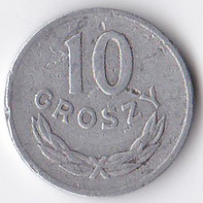 10 грошей 1966 Польша - 10 groszy 1966 Poland