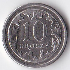 10 грошей 2012 Польша - 10 groszy 2012 Poland
