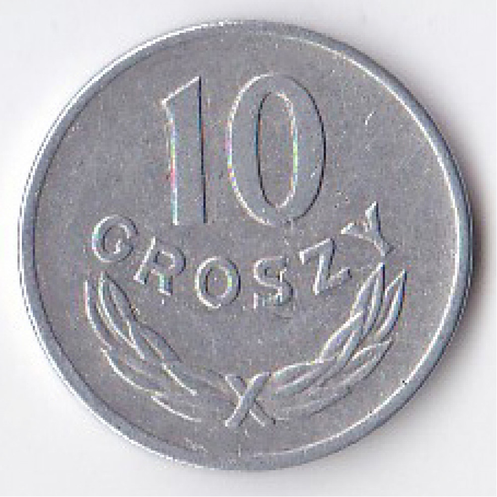10 грошей 1949 Польша - 10 groszy 1949 Poland