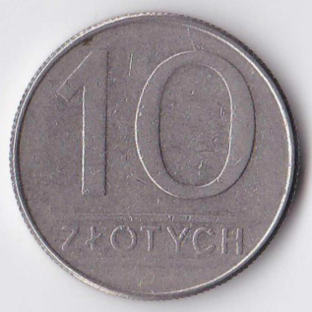10 злотых 1988 Польша - 10 zlotych 1988 Poland