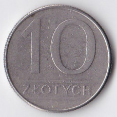 10 злотых 1988 Польша - 10 zlotych 1988 Poland