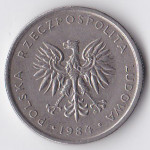 10 злотых 1984 Польша - 10 zlotych 1984 Poland