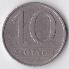 10 злотых 1984 Польша - 10 zlotych 1984 Poland