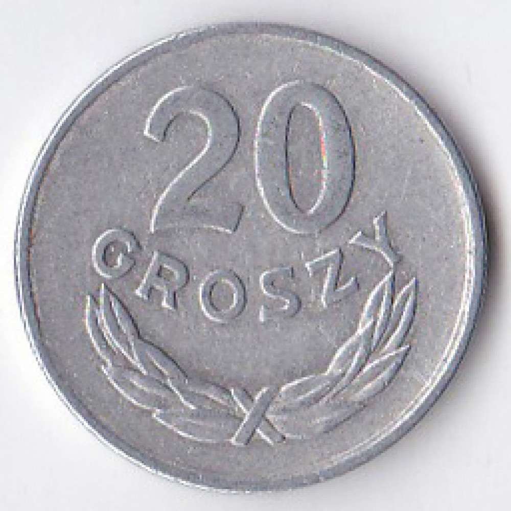20 грошей 1949 Польша - 20 groszy 1949 Poland
