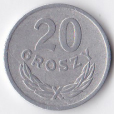 20 грошей 1975 Польша - 20 groszy 1975 Poland