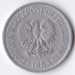 20 грошей 1963 Польша - 20 groszy 1963 Poland