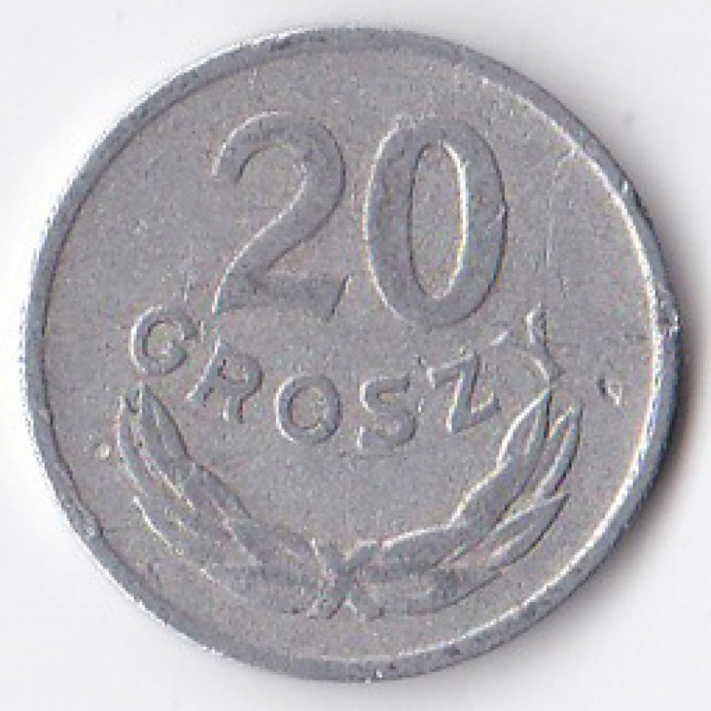 20 грошей 1963 Польша - 20 groszy 1963 Poland