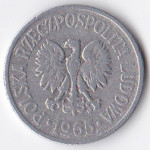 20 грошей 1965 Польша - 20 groszy 1965 Poland