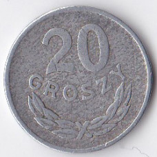 20 грошей 1961 Польша - 20 groszy 1961 Poland