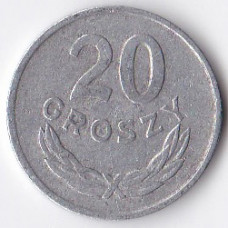 20 грошей 1966 Польша - 20 groszy 1966 Poland