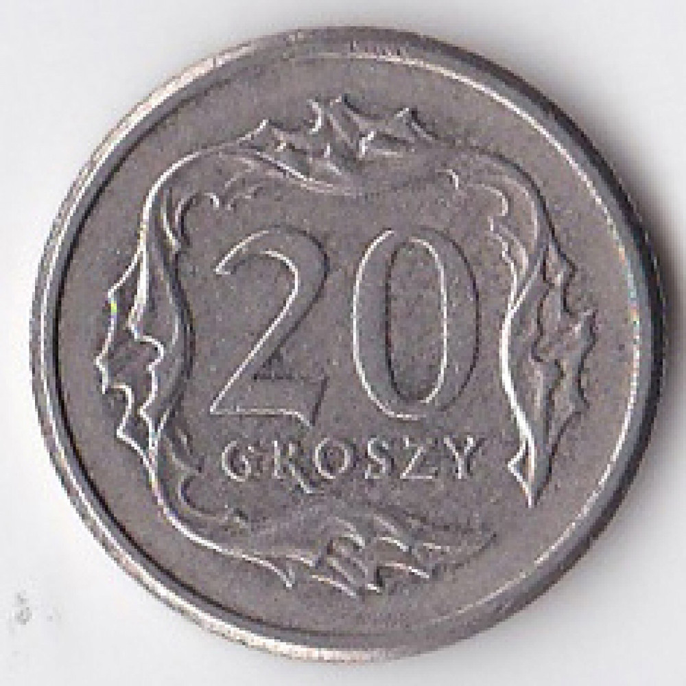 20 грошей 2005 Польша - 20 groszy 2005 Poland