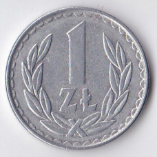 1 злотый 1982 Польша - 1 zloty 1982 Poland