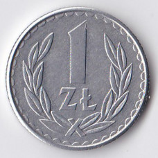 1 злотый 1986 Польша - 1 zloty 1986 Poland
