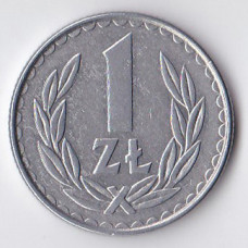 1 злотый 1984 Польша - 1 zloty 1984 Poland