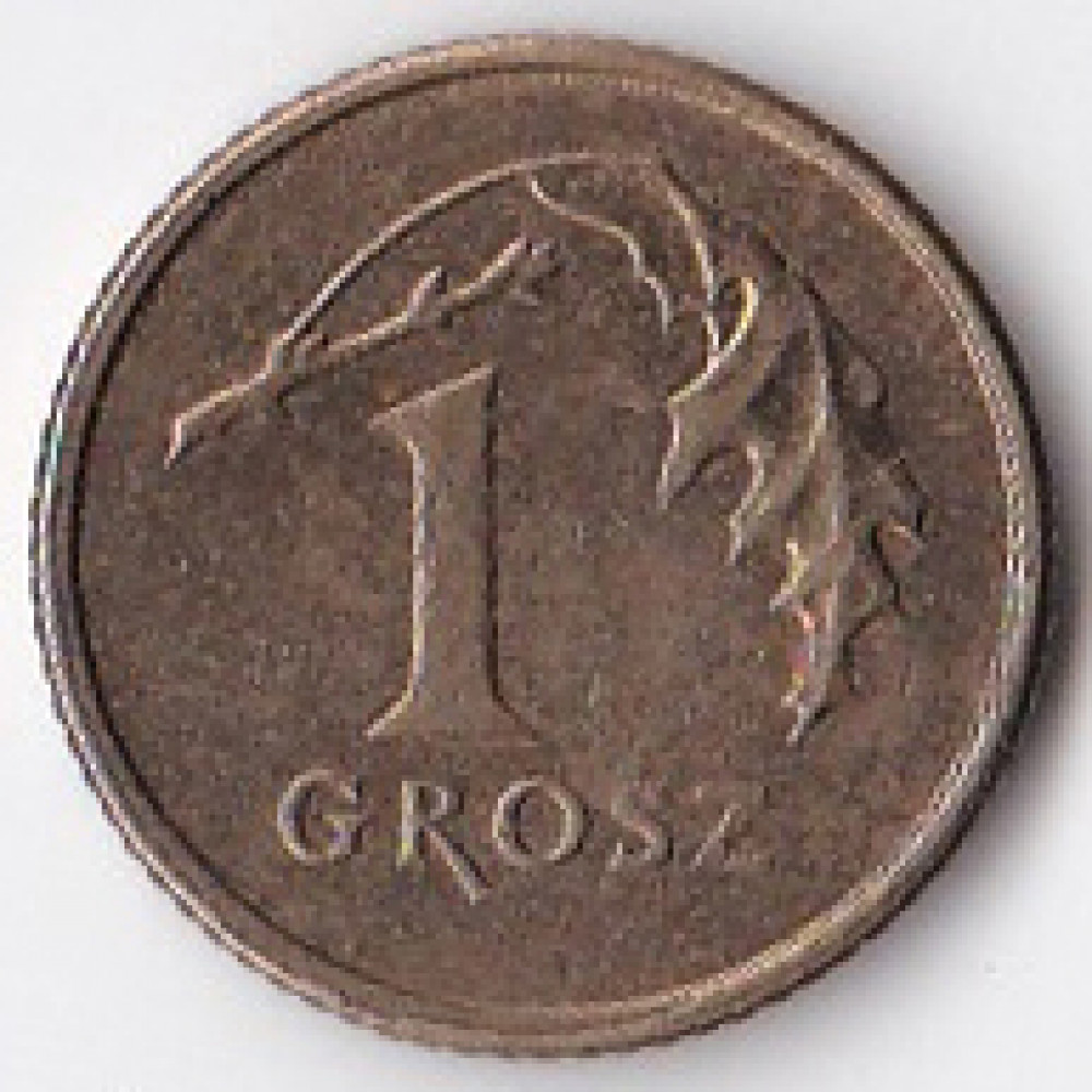 1 грош 2005 Польша - 1 grosz 2005 Poland