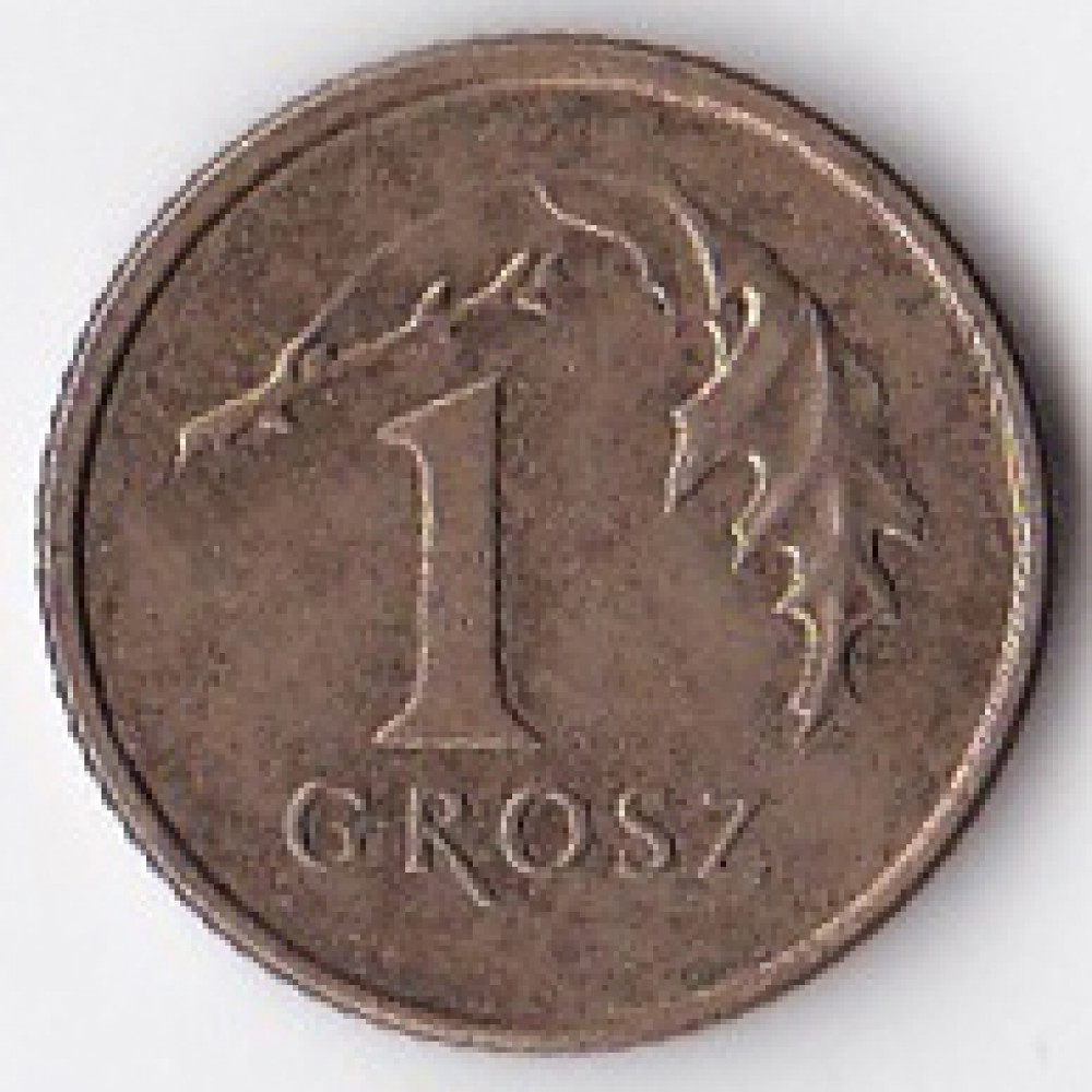 1 грош 2004 Польша - 1 grosz 2004 Poland