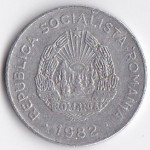 25 бани 1982 Румыния - 25 bani 1982 Romania