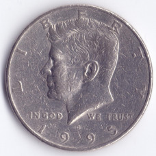1/2 доллара 1995 США - half dollar 1995 USA, D