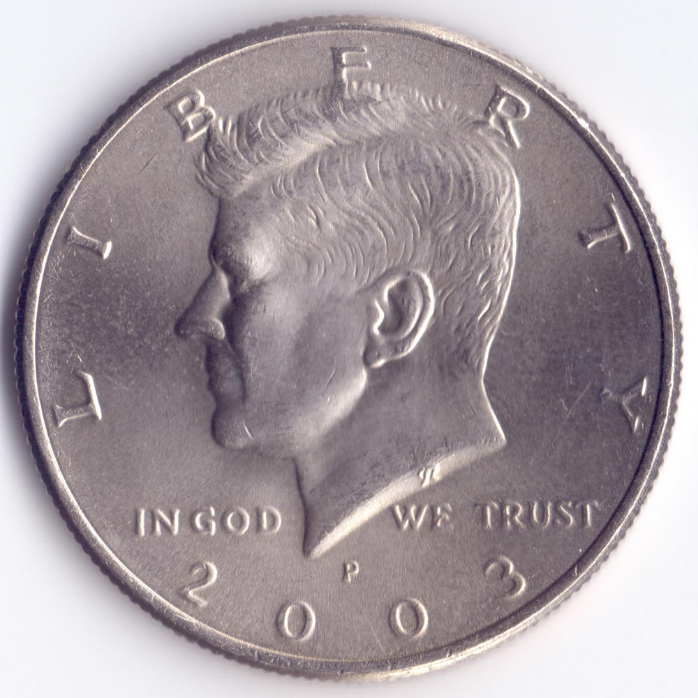 1/2 доллара 2003 США - half dollar 2003 USA, P