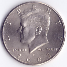 1/2 доллара 2003 США - half dollar 2003 USA, P
