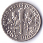 1 дайм (10 центов) 1984 США - 1 dime (10 cents) 1984 USA, P