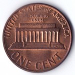 1 цент 1983 США - 1 cent 1983 USA, Без МД