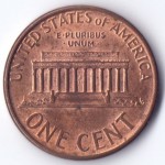 1 цент 1996 США - 1 cent 1996 USA, Без МД