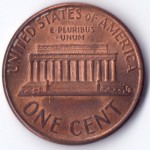 1 цент 1992 США - 1 cent 1992 USA, Без МД
