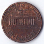 1 цент 2003 США - 1 cent 2003 USA, Без МД