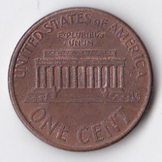 1 цент 1995 США - 1 cent 1995 USA, D