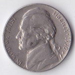 5 центов 1970 США - 5 cents 1970 USA, S