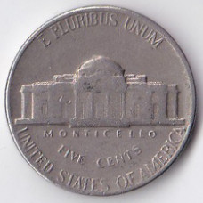 5 центов 1970 США - 5 cents 1970 USA, S
