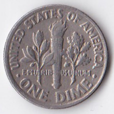 1 дайм (10 центов) 1982 США - 1 dime (10 cents) 1982 USA, P