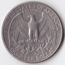 25 центов (квотер) 1983 США - 25 cents (quarter) 1983 USA, D