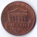 1 цент 2011 США - 1 cent 2011 USA, D