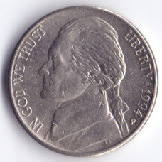 5 центов 1994 США - 5 cents 1994 USA, P