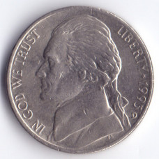 5 центов 1993 США - 5 cents 1993 USA, D