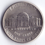 5 центов 1992 США - 5 cents 1992 USA, P