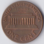 one cent Lincoln 1971