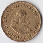 1 цент 1962 ЮАР - 1 cent 1962 South Africa