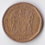 20 центов 1992 ЮАР - 20 cents 1992 South Africa