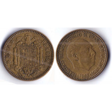 Una Peseta 1963 Spain 65  - 1 песета 1963 Испания 65