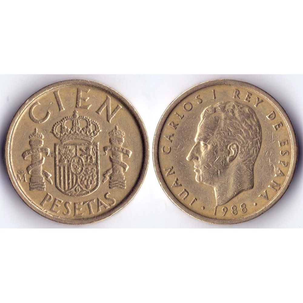Cient Pesetas 1988 Spain - 100 песет 1988 Испания