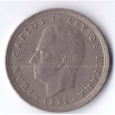 50 песет 1975 Испания (50 ptas 1975 Spain) Король Хуан Карлос I