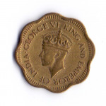 10 центов 1944 Цейлон - 10 cents 1944 Ceylon
