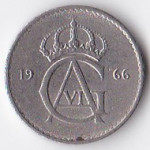 10 эре 1966 Швеция - 10 ore 1966 Sweden