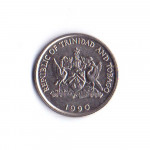 10 центов 1990 Тринидад и Тобаго - 10 cents 1990 Trinidad and Tobago
